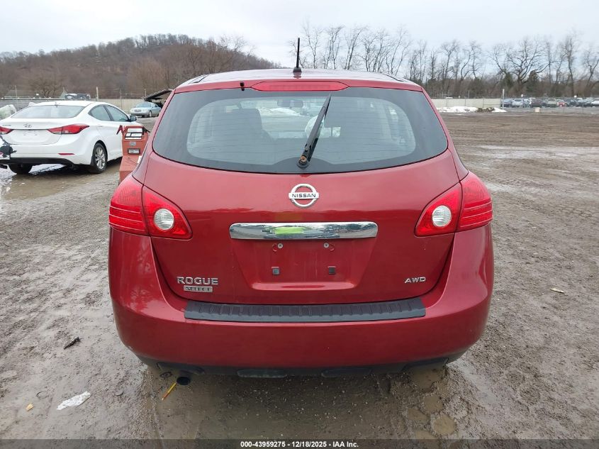 2014 Nissan Rogue Select S VIN: JN8AS5MVXEW707293 Lot: 43959275