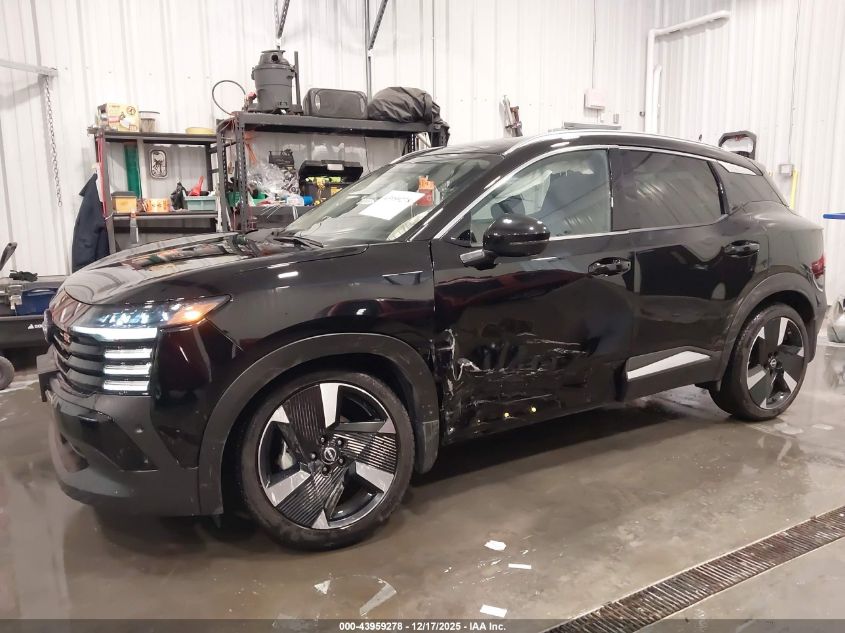 2025 Nissan Kicks Sr Intelligent Awd VIN: 3N8AP6DB4SL320754 Lot: 43959278