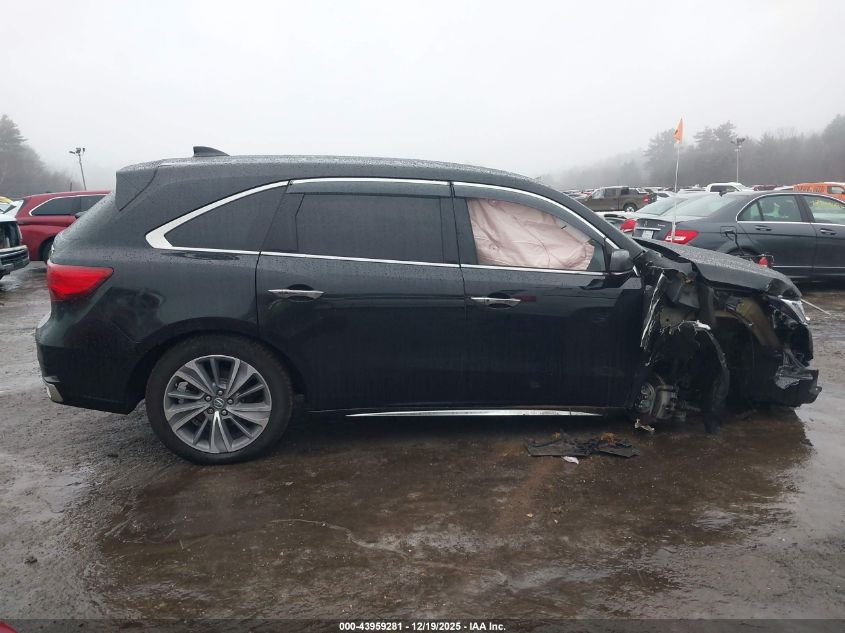 2018 Acura Mdx Sport Hybrid Technology Package VIN: 5J8YD7H55JL000187 Lot: 43959281