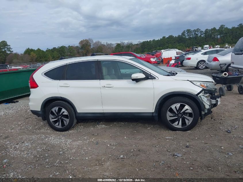 2016 Honda Cr-V Touring VIN: 5J6RM3H94GL032646 Lot: 43959282