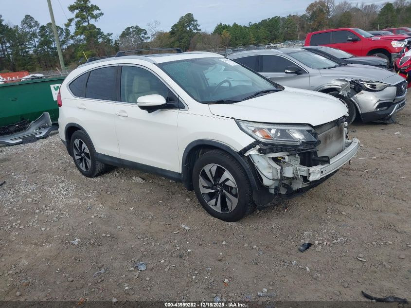 2016 Honda Cr-V Touring VIN: 5J6RM3H94GL032646 Lot: 43959282