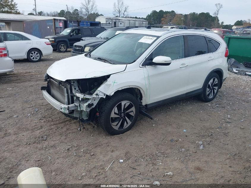 2016 Honda Cr-V Touring VIN: 5J6RM3H94GL032646 Lot: 43959282