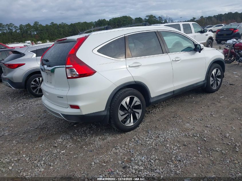 2016 Honda Cr-V Touring VIN: 5J6RM3H94GL032646 Lot: 43959282