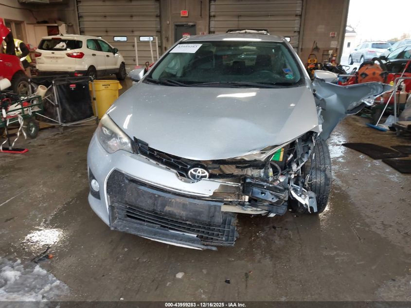 2014 Toyota Corolla S VIN: 2T1BURHE9EC145729 Lot: 43959283