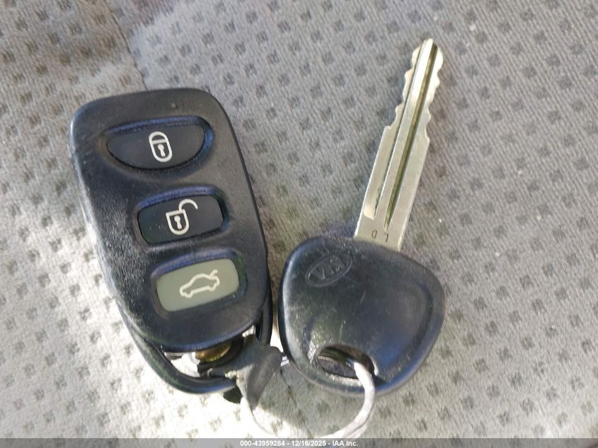 2009 Kia Spectra Ex VIN: KNAFE222895662959 Lot: 43959284