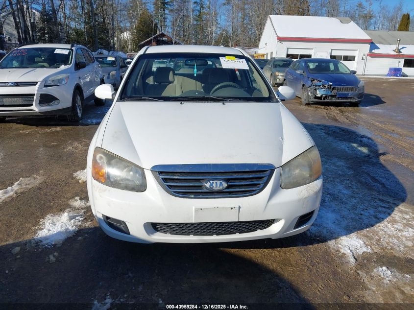 2009 Kia Spectra Ex VIN: KNAFE222895662959 Lot: 43959284