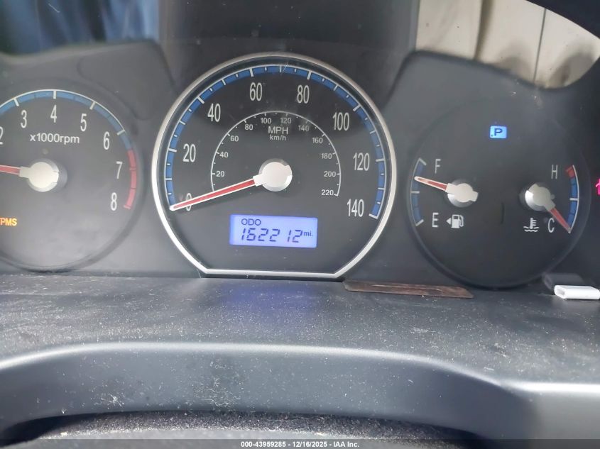 2009 Hyundai Santa Fe Gls VIN: 5NMSG13D79H248235 Lot: 43959285