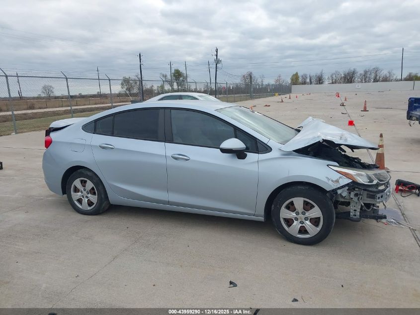 2018 Chevrolet Cruze Ls Auto VIN: 1G1BC5SMXJ7211477 Lot: 43959290