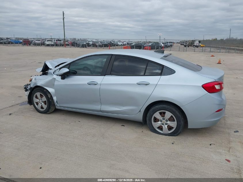 2018 Chevrolet Cruze Ls Auto VIN: 1G1BC5SMXJ7211477 Lot: 43959290