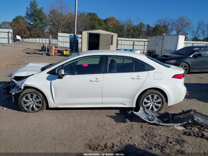 2022 Toyota Corolla Le VIN: 5YFEPMAE0NP343231 Lot: 43959294
