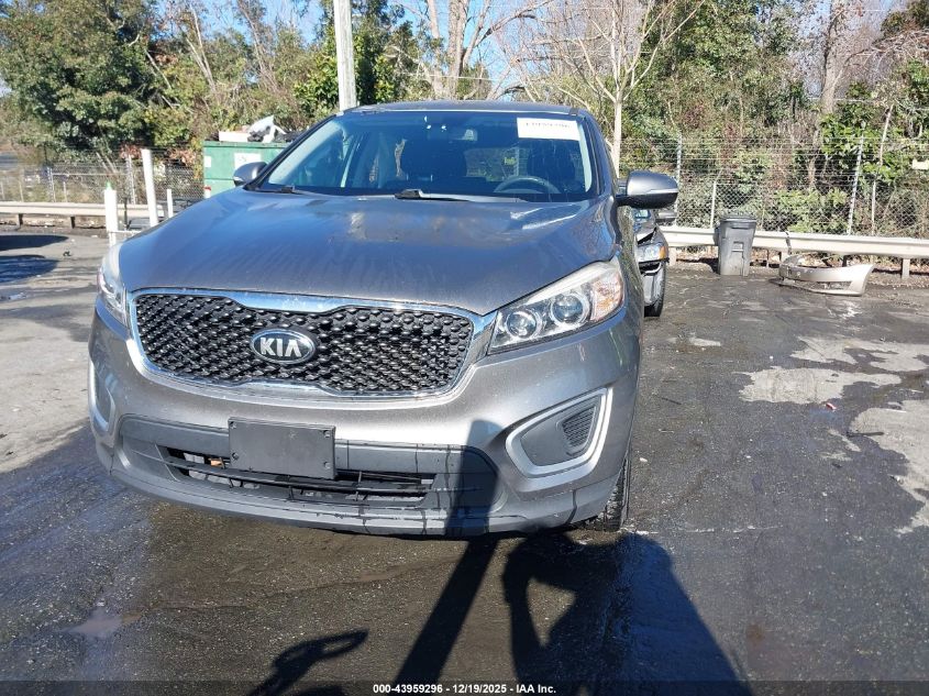 2016 Kia Sorento 2.4L L VIN: 5XYPG4A32GG124835 Lot: 43959296