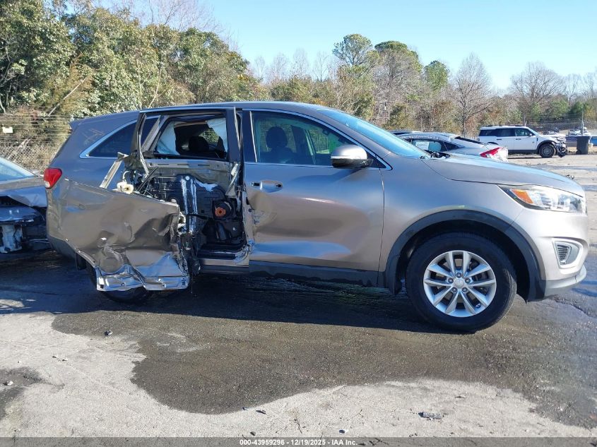 2016 Kia Sorento 2.4L L VIN: 5XYPG4A32GG124835 Lot: 43959296