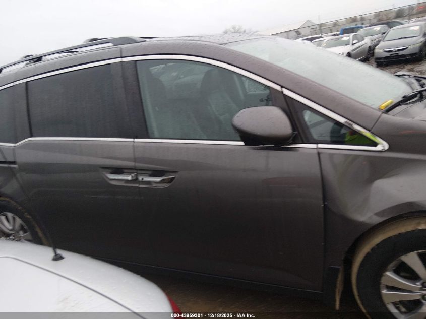 2014 Honda Odyssey Ex-L VIN: 5FNRL5H60EB037689 Lot: 43959301