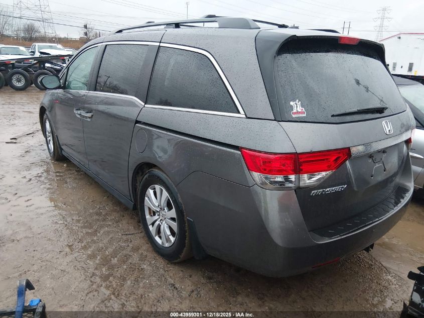 2014 Honda Odyssey Ex-L VIN: 5FNRL5H60EB037689 Lot: 43959301