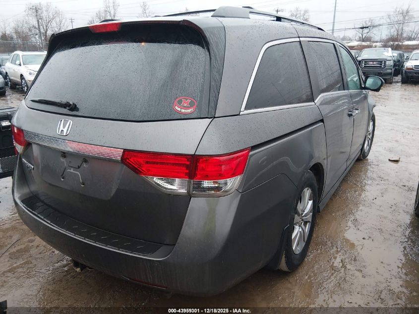 2014 Honda Odyssey Ex-L VIN: 5FNRL5H60EB037689 Lot: 43959301