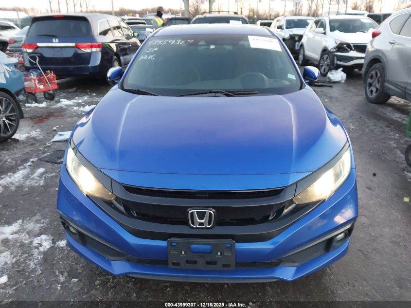 2019 Honda Civic Sport VIN: 19XFC2F89KE012152 Lot: 43959307