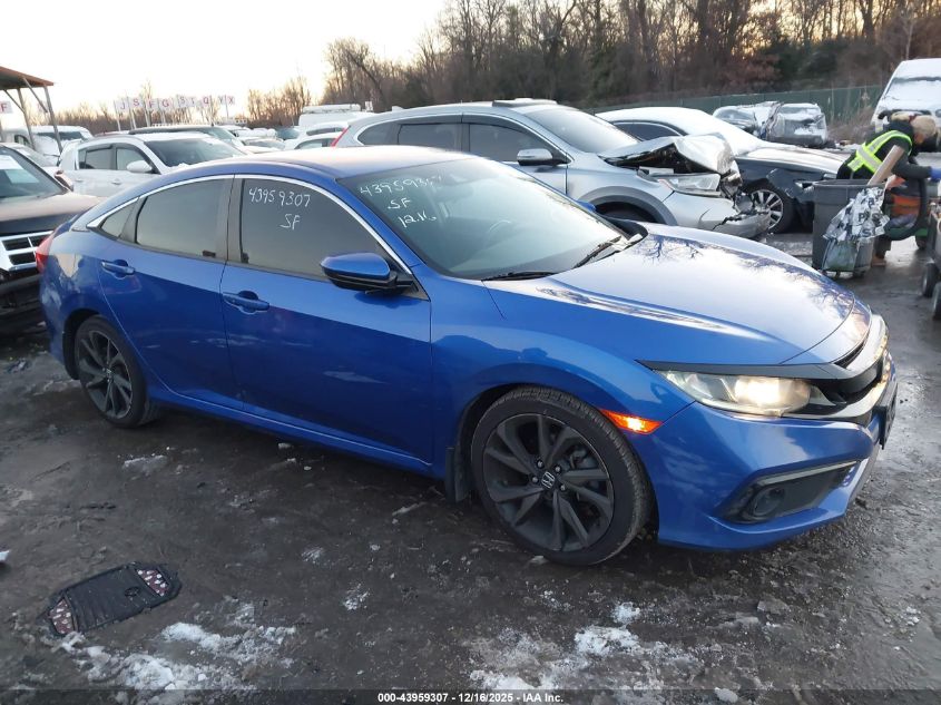 2019 Honda Civic Sport VIN: 19XFC2F89KE012152 Lot: 43959307