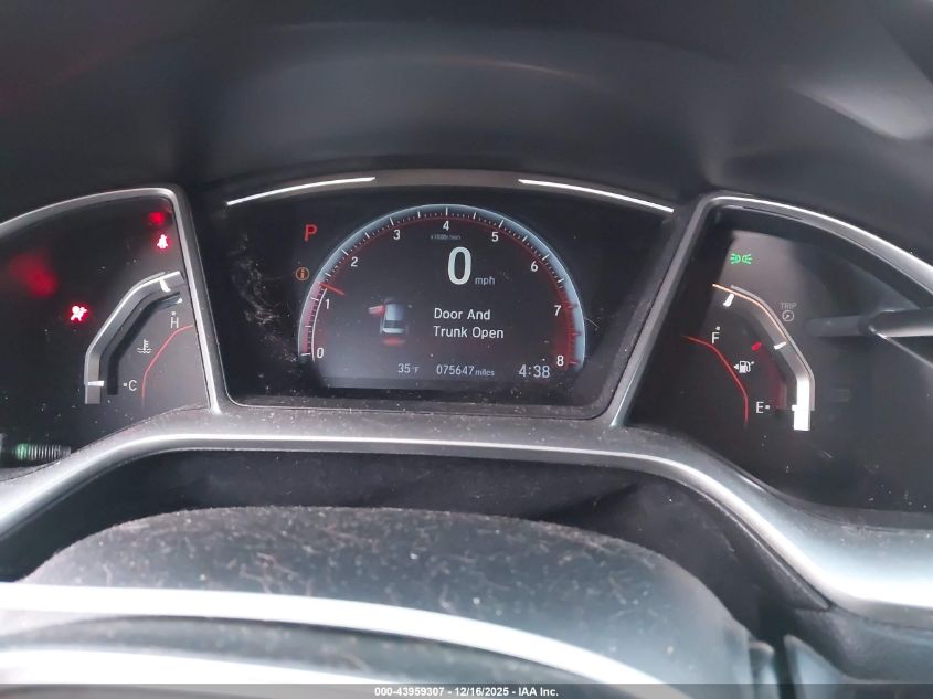 2019 Honda Civic Sport VIN: 19XFC2F89KE012152 Lot: 43959307