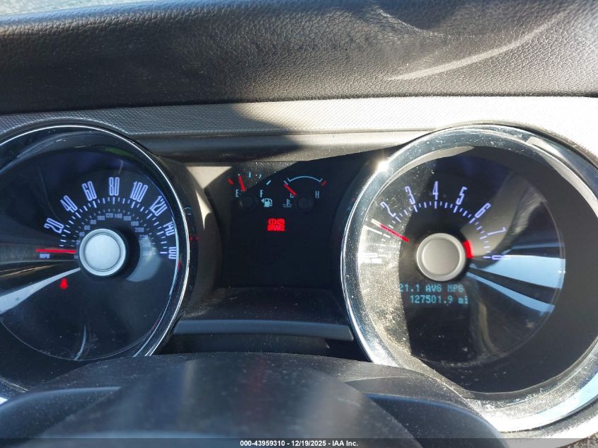 2012 Ford Mustang V6 VIN: 1ZVBP8EM3C5208036 Lot: 43959310