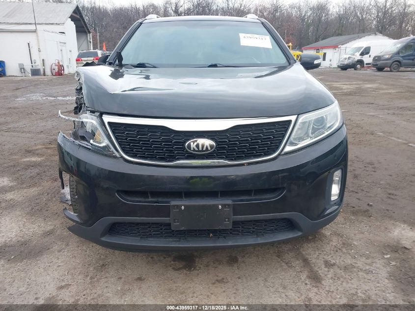2014 Kia Sorento Lx VIN: 5XYKT4A67EG435433 Lot: 43959317