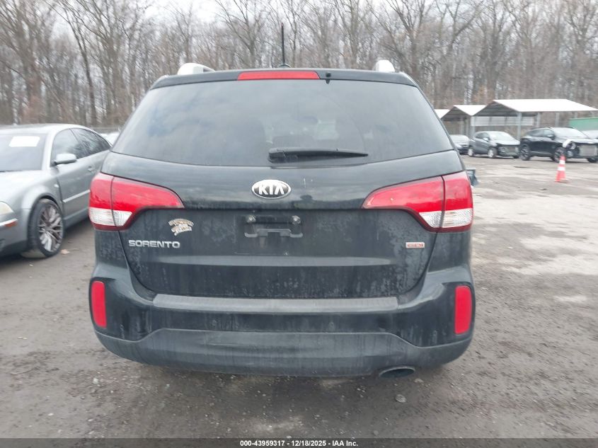 2014 Kia Sorento Lx VIN: 5XYKT4A67EG435433 Lot: 43959317