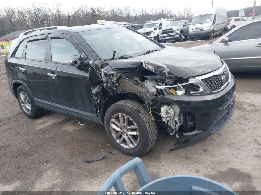 2014 Kia Sorento Lx VIN: 5XYKT4A67EG435433 Lot: 43959317