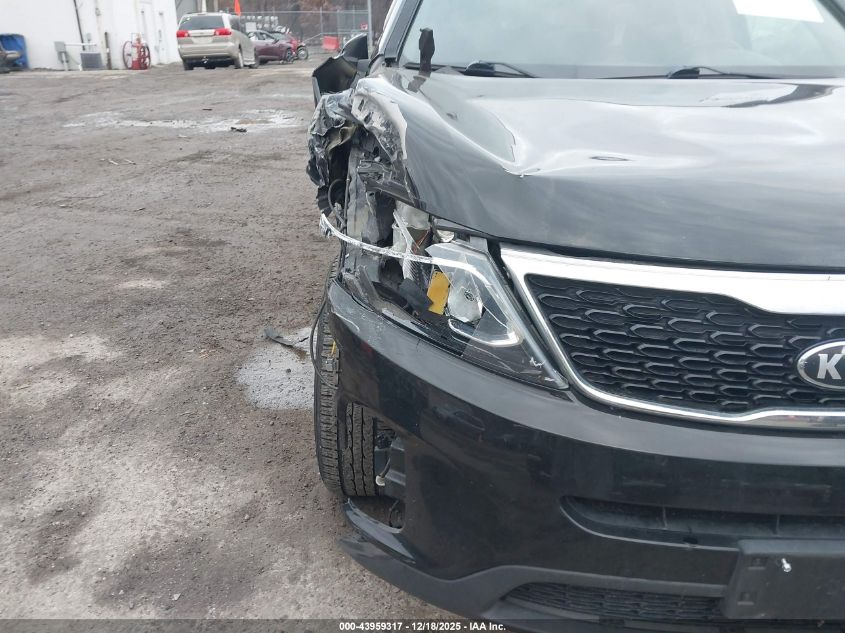 2014 Kia Sorento Lx VIN: 5XYKT4A67EG435433 Lot: 43959317