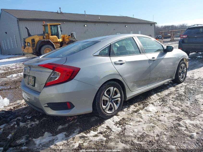 2016 Honda Civic Lx VIN: 19XFC2F56GE045378 Lot: 43959319