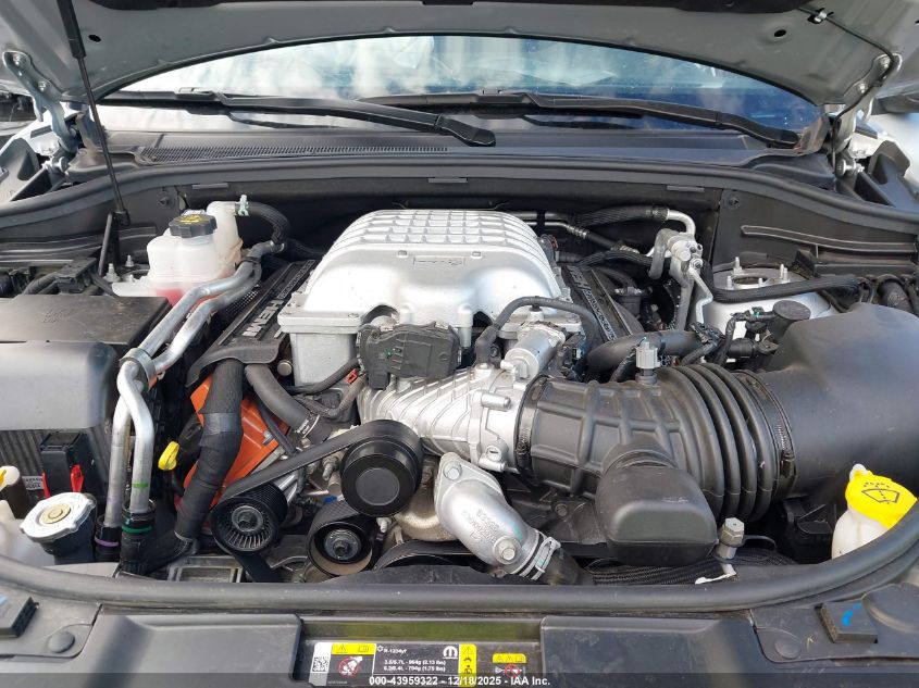 2025 Dodge Durango Srt Hellcat Silver Bullet Awd VIN: 1C4SDJH92SC505965 Lot: 43959322