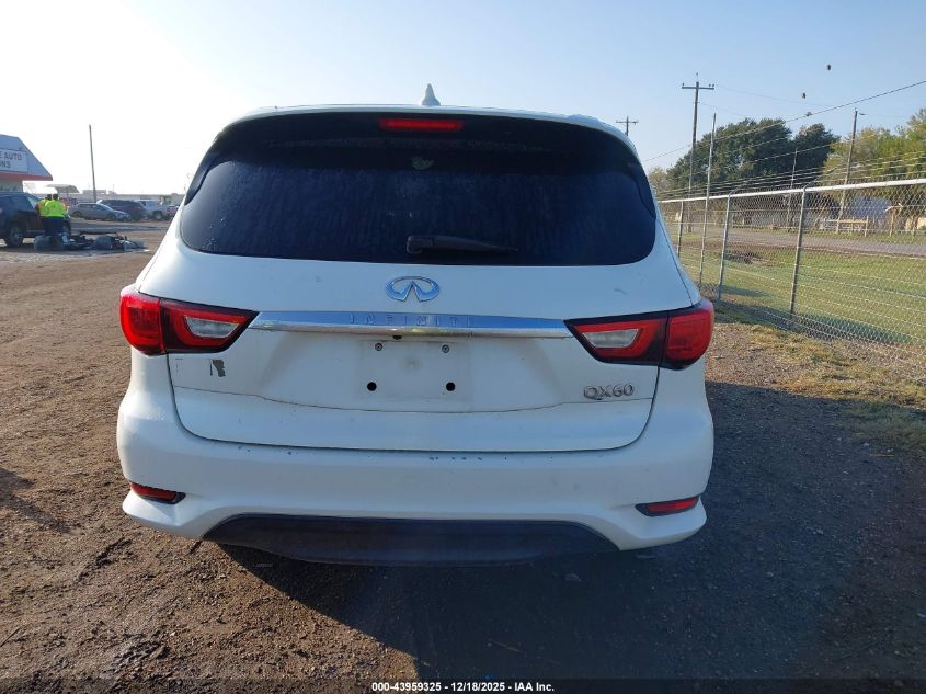 2016 Infiniti Qx60 VIN: 5N1AL0MN2GC505396 Lot: 43959325