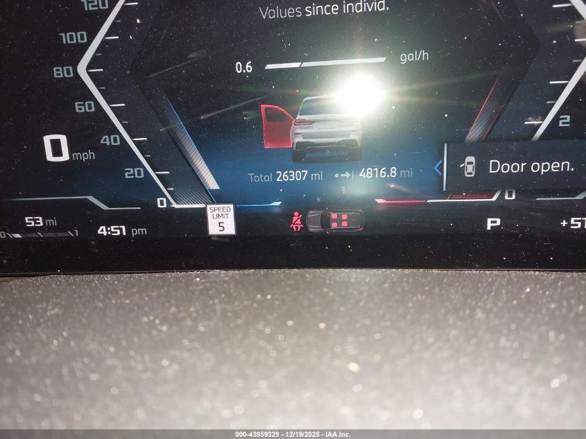 2024 BMW X7 M60I VIN: 5UX33EM00R9S32889 Lot: 43959329