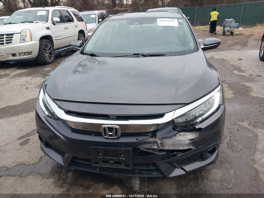 2018 Honda Civic Touring VIN: JHMFC1F95JX031197 Lot: 43959331