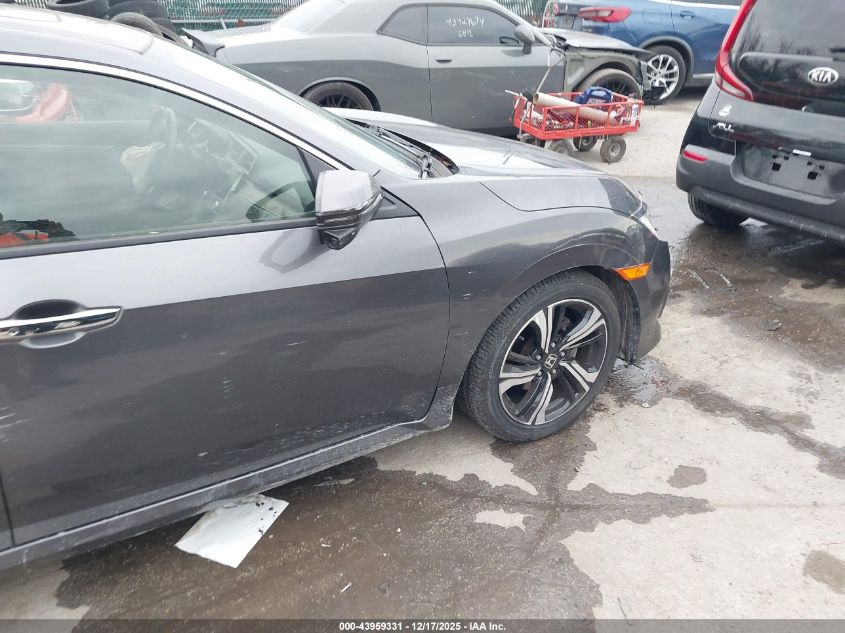 2018 Honda Civic Touring VIN: JHMFC1F95JX031197 Lot: 43959331