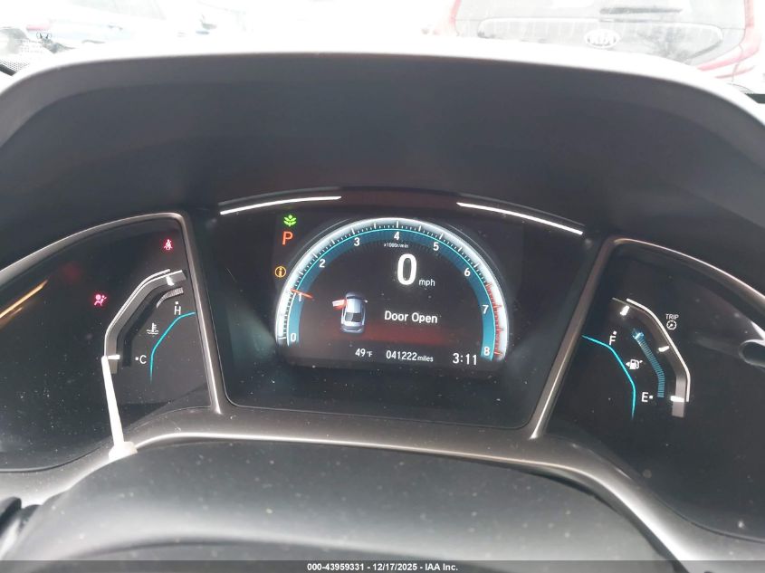 2018 Honda Civic Touring VIN: JHMFC1F95JX031197 Lot: 43959331