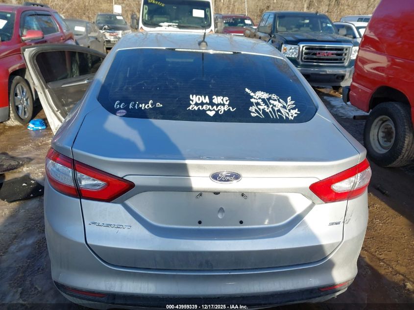 2016 Ford Fusion Se VIN: 3FA6P0H70GR369075 Lot: 43959339