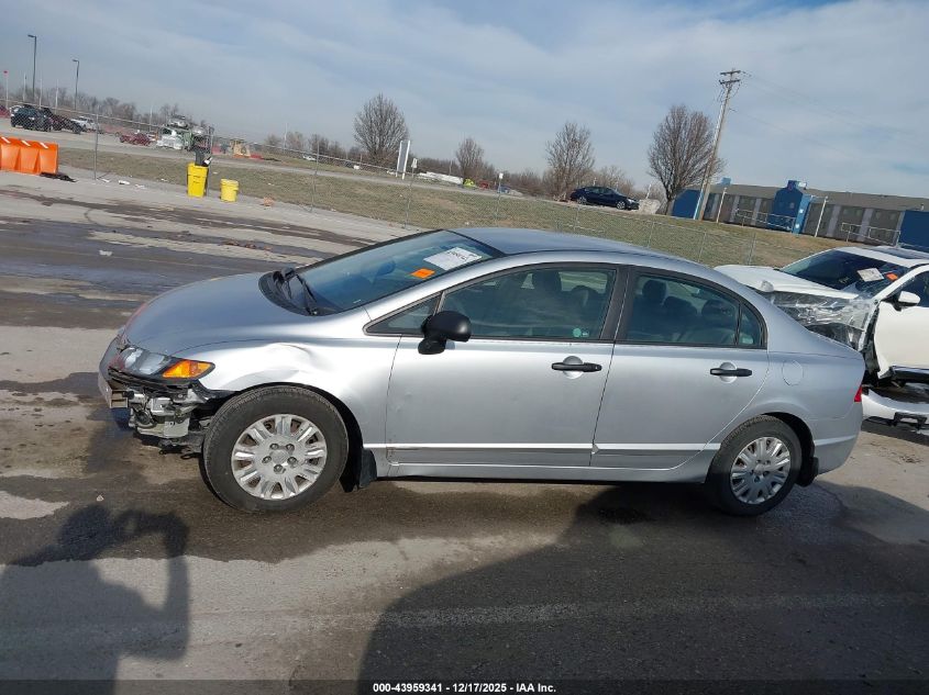 2009 Honda Civic Vp VIN: 2HGFA16329H337892 Lot: 43959341