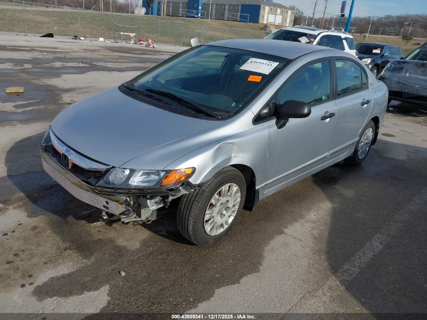 2009 Honda Civic Vp VIN: 2HGFA16329H337892 Lot: 43959341
