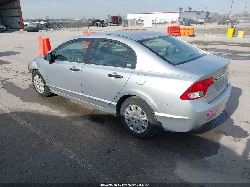 2009 Honda Civic Vp VIN: 2HGFA16329H337892 Lot: 43959341