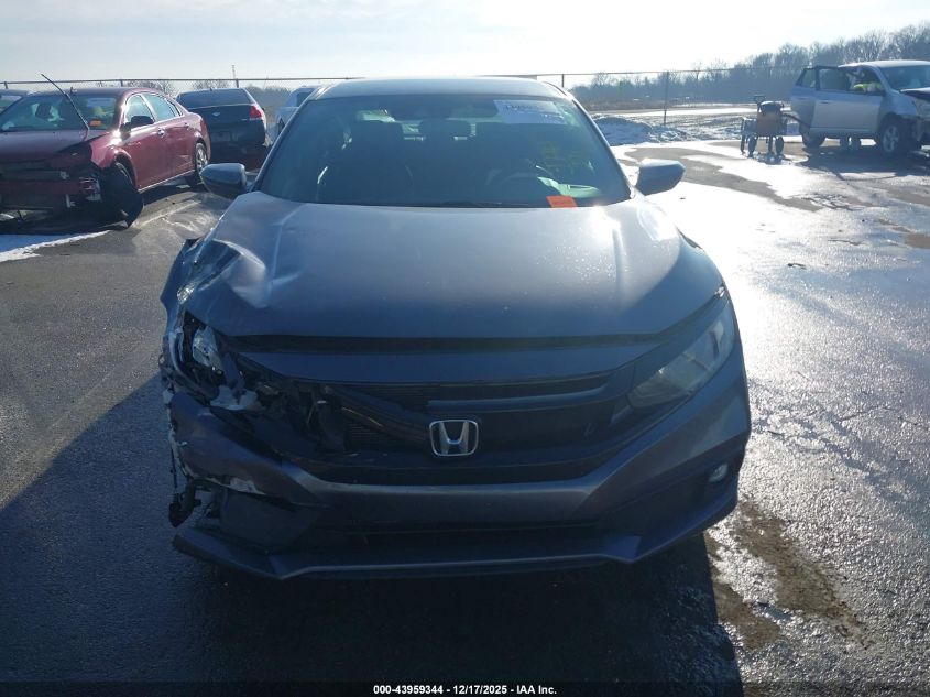 2019 Honda Civic Sport VIN: 2HGFC2F82KH501742 Lot: 43959344