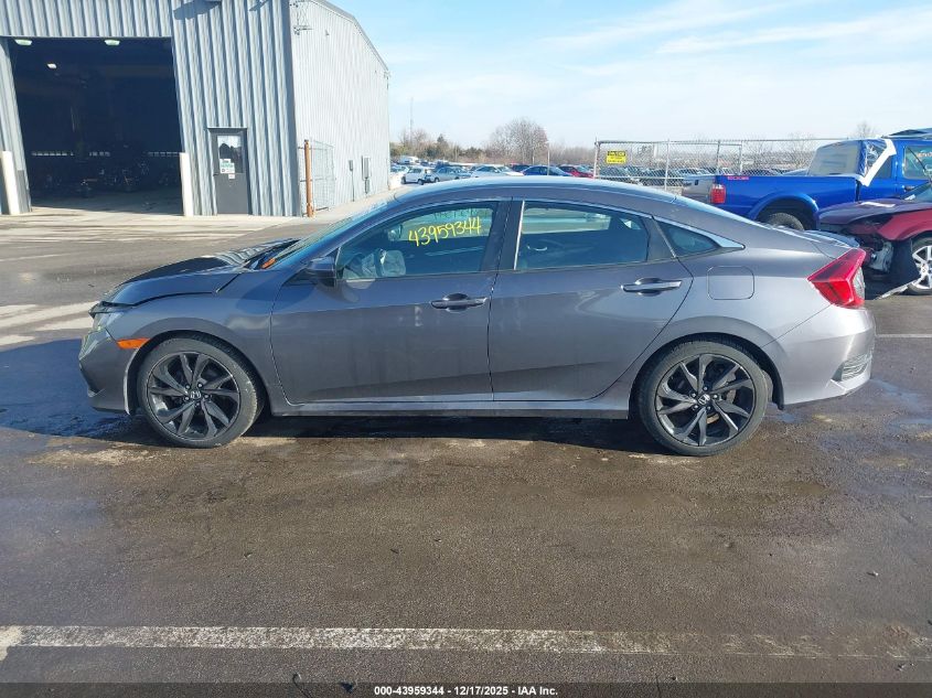 2019 Honda Civic Sport VIN: 2HGFC2F82KH501742 Lot: 43959344