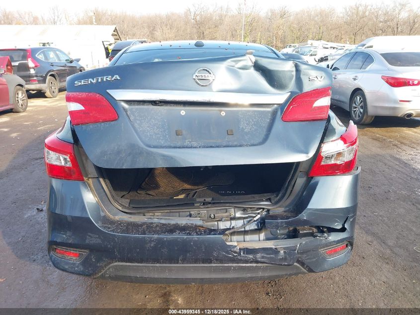 2017 Nissan Sentra Sv VIN: 3N1AB7AP4HY337231 Lot: 43959345