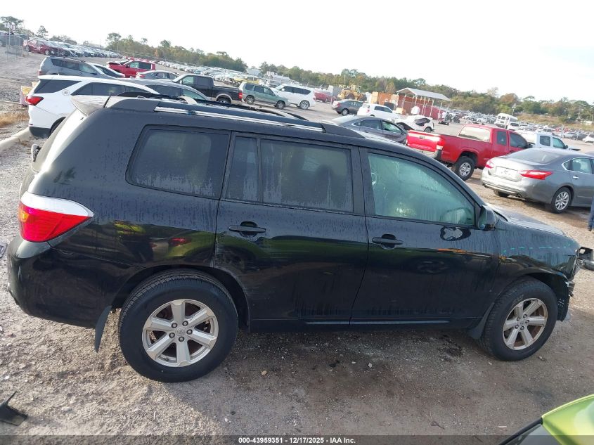2010 Toyota Highlander Se V6 VIN: 5TDKK3EH4AS007261 Lot: 43959351