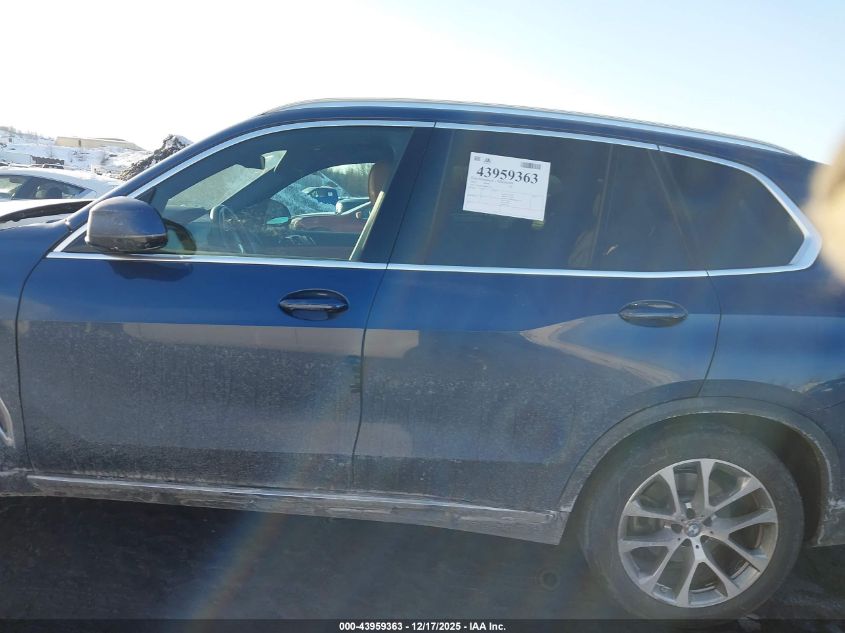 2022 BMW X5 xDrive40I VIN: 5UXCR6C09N9N26744 Lot: 43959363