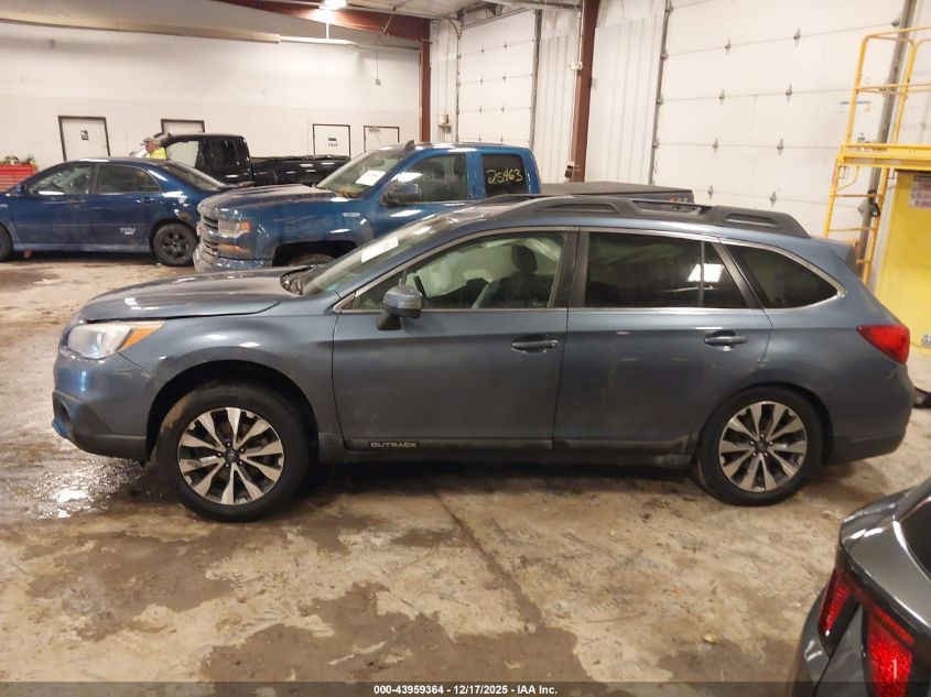 2015 Subaru Outback 3.6R Limited VIN: 4S4BSENC2F3270742 Lot: 43959364