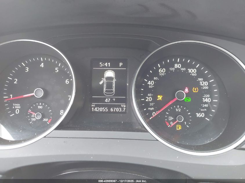 2017 Volkswagen Jetta Se VIN: 3VWDB7AJ5HM255454 Lot: 43959367