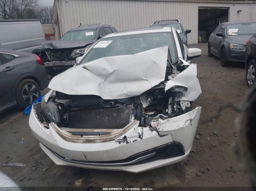 2015 Honda Civic Ex VIN: 19XFB2F80FE082387 Lot: 43959376