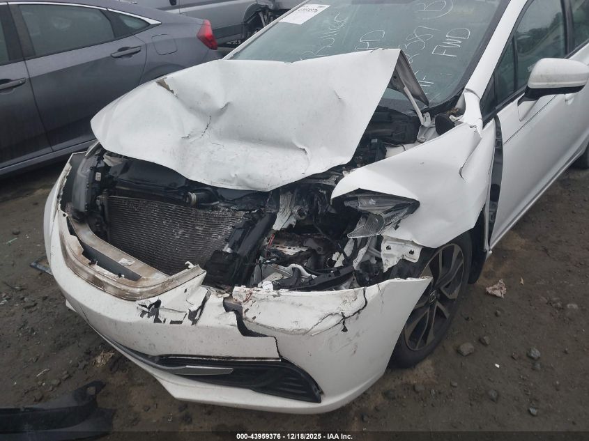 2015 Honda Civic Ex VIN: 19XFB2F80FE082387 Lot: 43959376