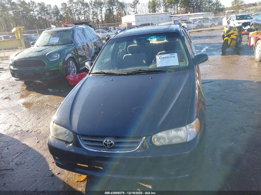 2002 Toyota Corolla Le VIN: 2T1BR12E32C577479 Lot: 43959379
