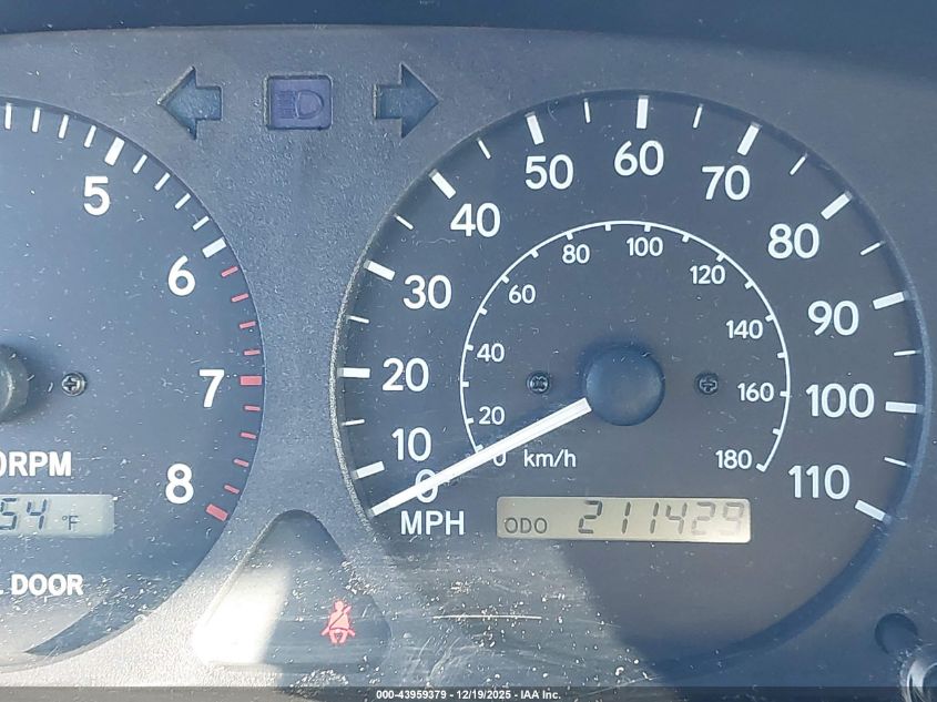 2002 Toyota Corolla Le VIN: 2T1BR12E32C577479 Lot: 43959379