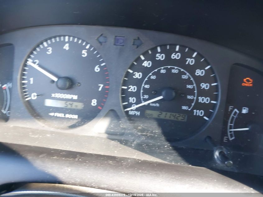 2002 Toyota Corolla Le VIN: 2T1BR12E32C577479 Lot: 43959379